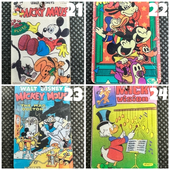 Vintage Disney Cartoon PosterKBK Acrylic Keychains - Picture 6 of 6